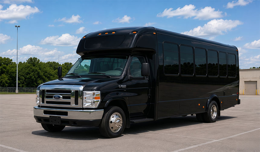 20-passenger minibus for charter in Seattle, WA