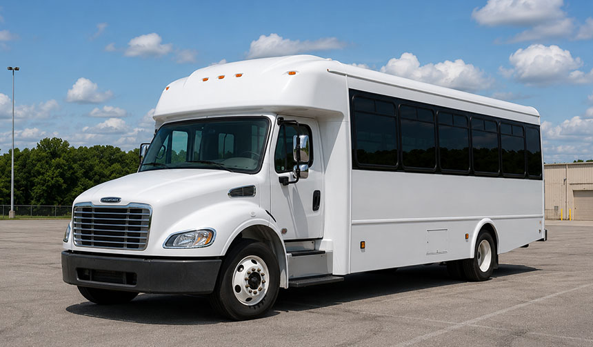 25-passenger minibus for charter in Seattle, WA
